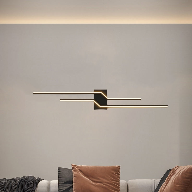 Arthur Industriele LED Wandlamp Zwart/Wit Metaal Woon/Slaapkamer