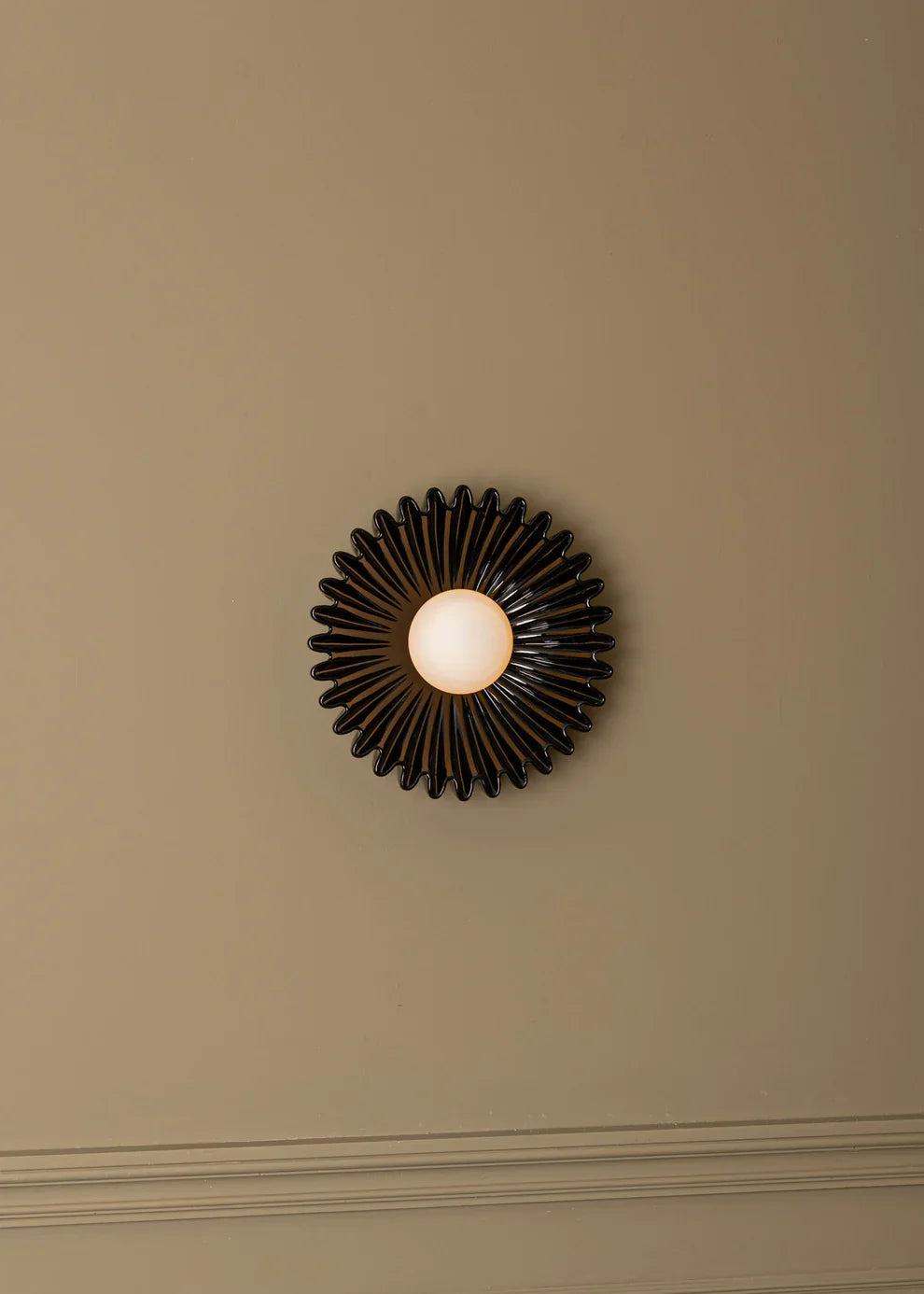 Elif Ongebruikelijk Ronde Marmer Glas Wandlamp Slaapkamer Eetkamer