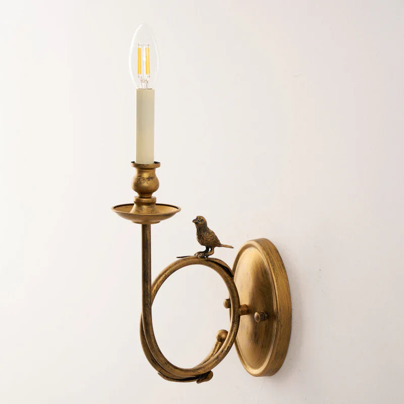Valerio Vintage Paleis Kaars Wandlamp Armatuur Slaapkamer Hal