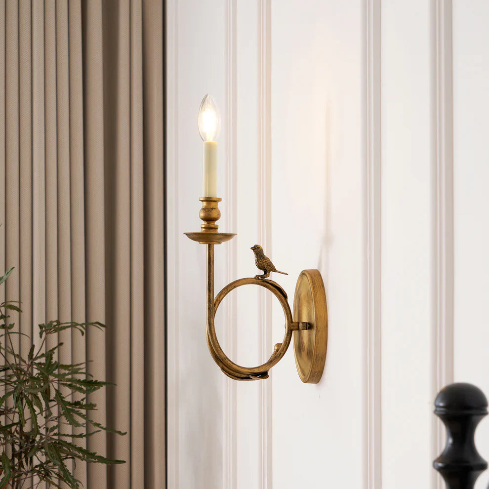 Valerio Vintage Paleis Kaars Wandlamp Armatuur Slaapkamer Hal