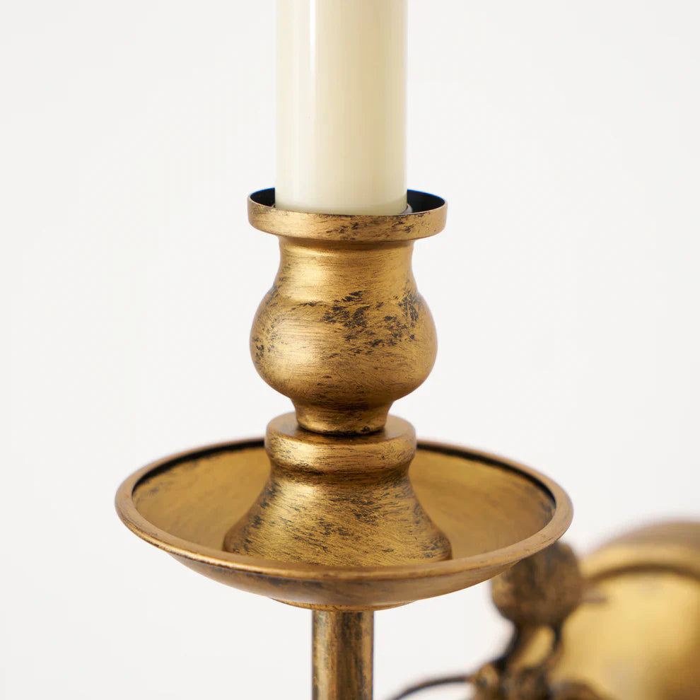 Valerio Vintage Paleis Kaars Wandlamp Armatuur Slaapkamer Hal