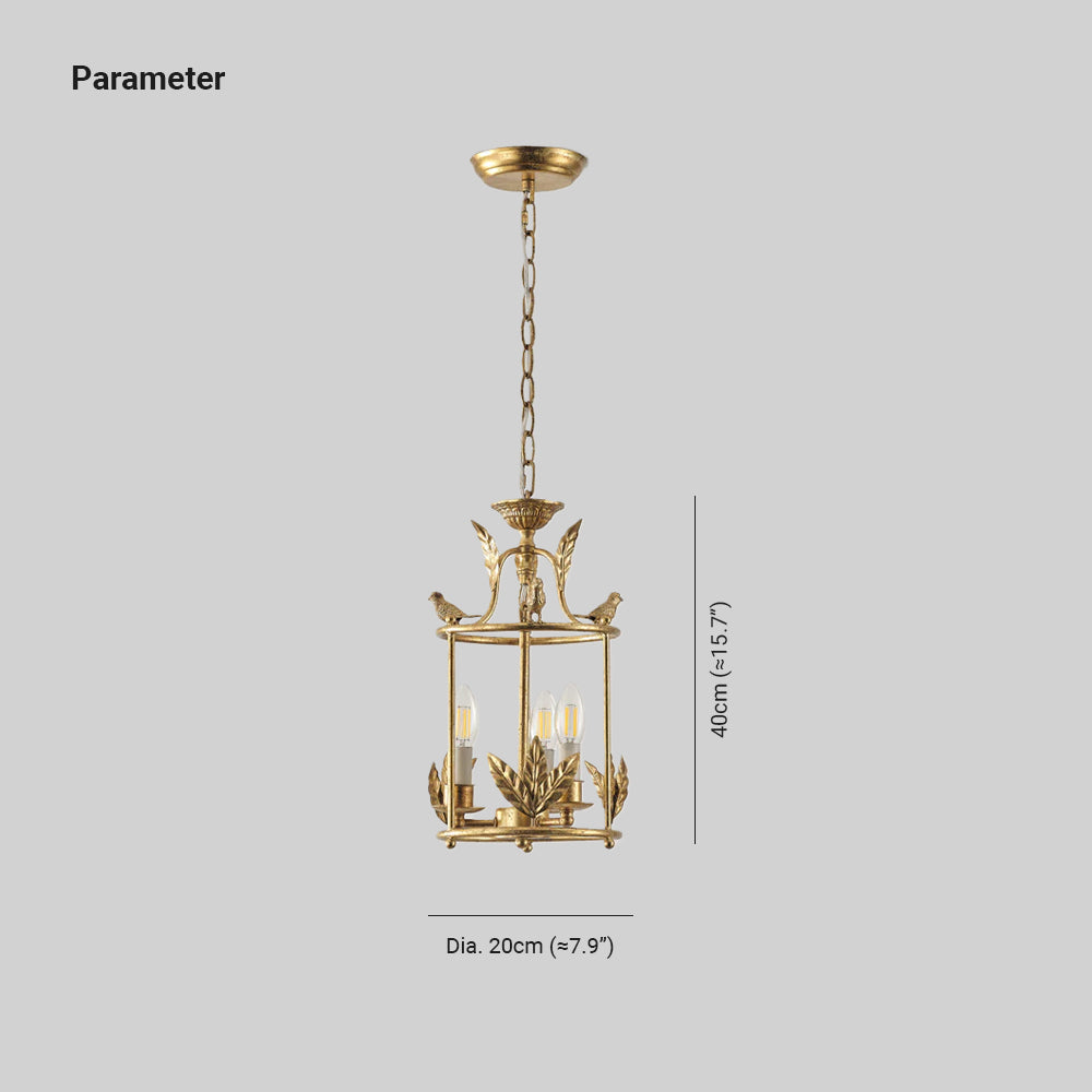 Valerio Vintage Metaal Bronzen Goud Hanglampen Eetkamer Slaapkamer