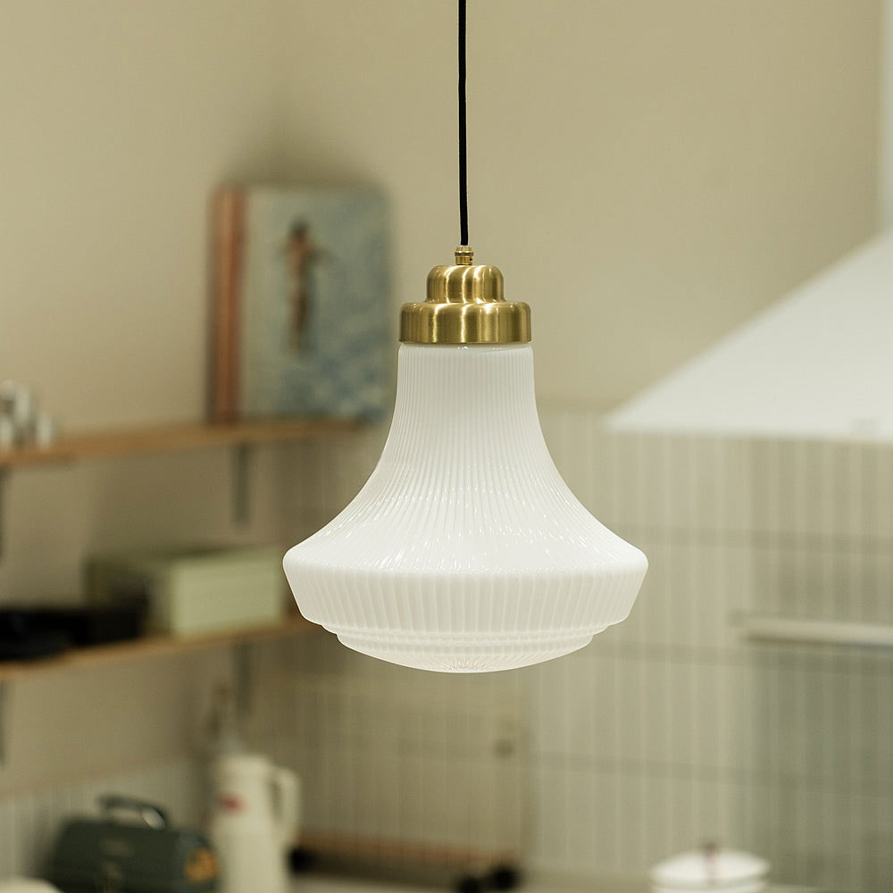 Hailie Retro Hanglampen Metaal Glas Eetkamer Slaapkamer Woonkamer