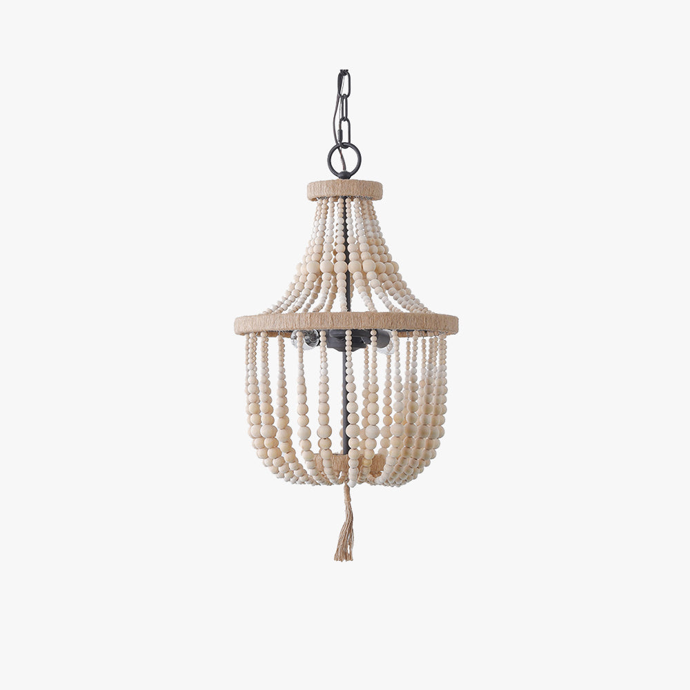 Victor Design LED Hanglamp Wit/Hout Metaal/Houten Slaapkamer/Woonkamer/Kinderkamer
