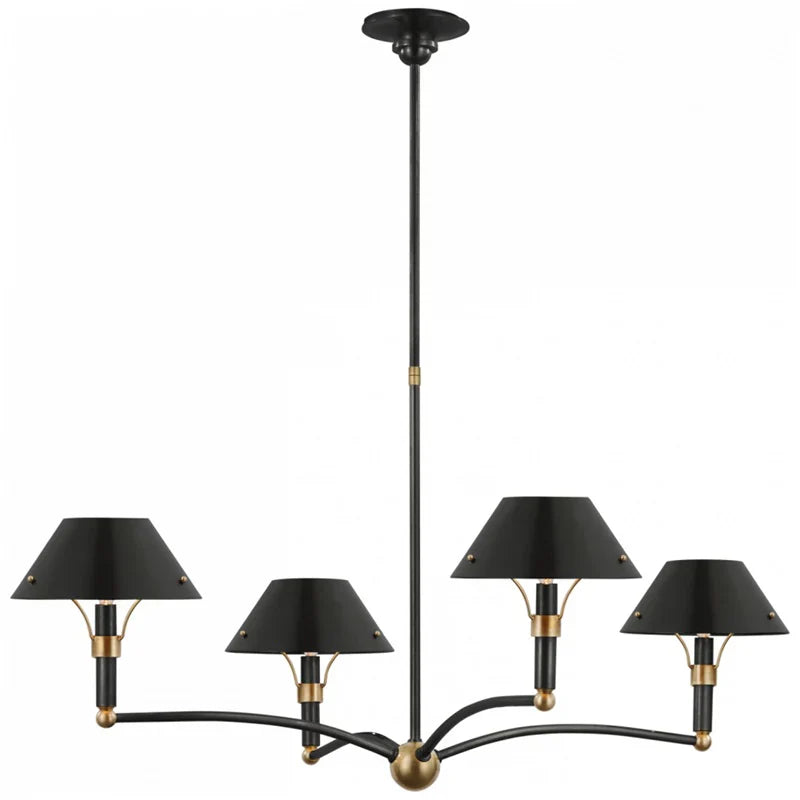 Valerio Vintage Luxe Metaal Kroonluchter Lampenkap Woonkamer Eetkamer