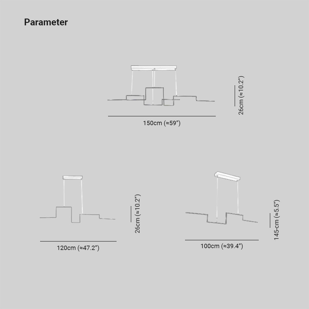 Orsini Bijzondere Design LED Hanglampen Metaal Eetkamer Woonkamer