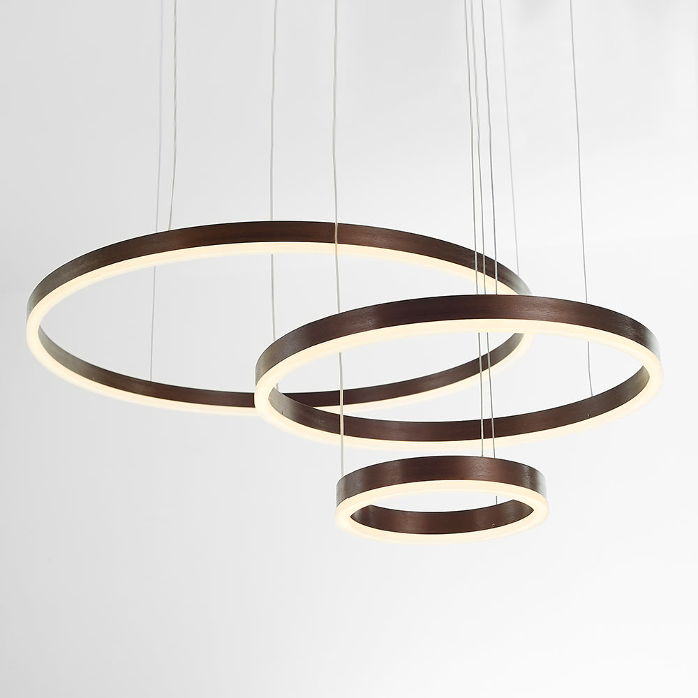 Alonza Moderne Grote  Hanglampen Wit Metaal Slaapkamer  Woonkamer Tir-Cirkel