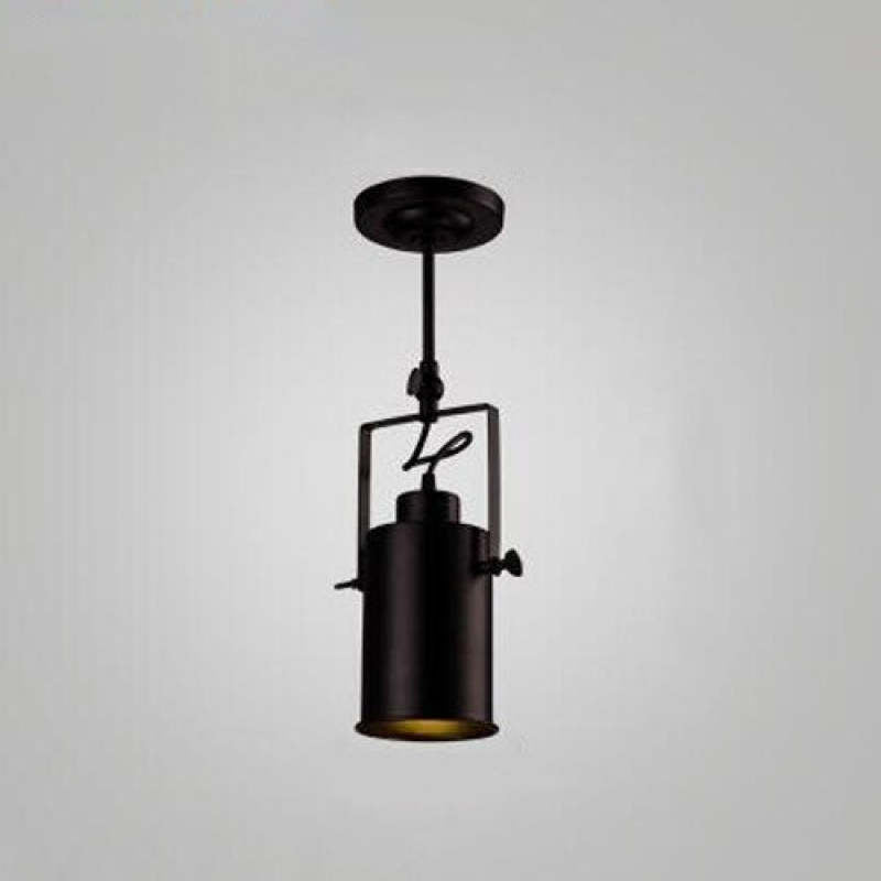 Valerio Vintage Verstelbare Semi-inbouwplafondlamp, Zwart Woonkamer