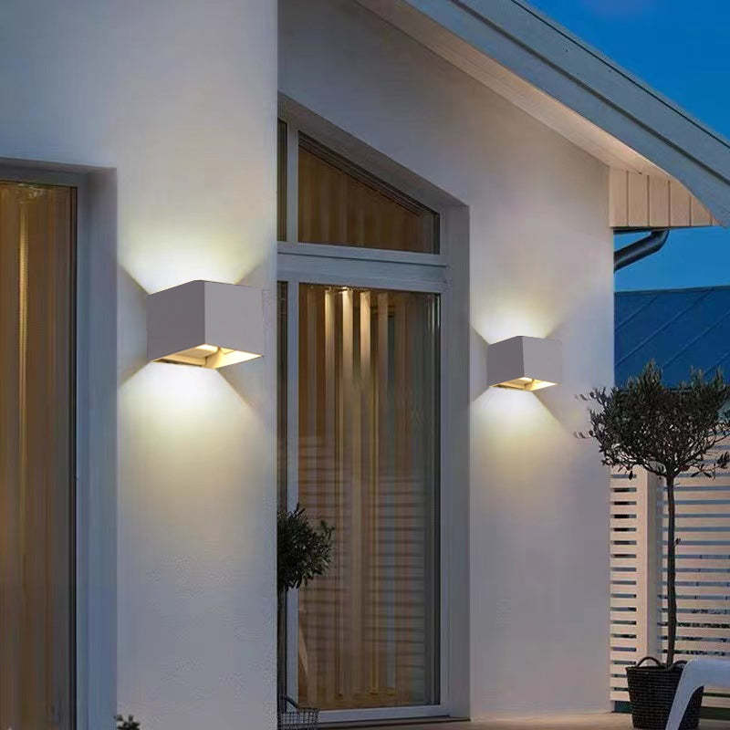 Modern Aluminium Waterbestendig LED Wandkandelaar Wandlampen Buiten Gebruik Binnenshuis