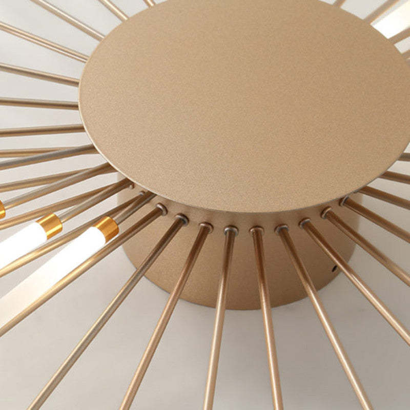Lowry Grote LED Plafondlampen Wit Metaal Woonkamer Slaapkamer Hotel