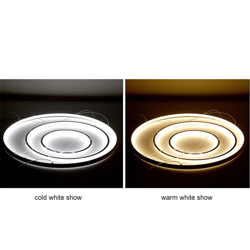 Alonza Design LED Hanglamp  Gouden Wit Zwart Metaal Glas Eetkamer