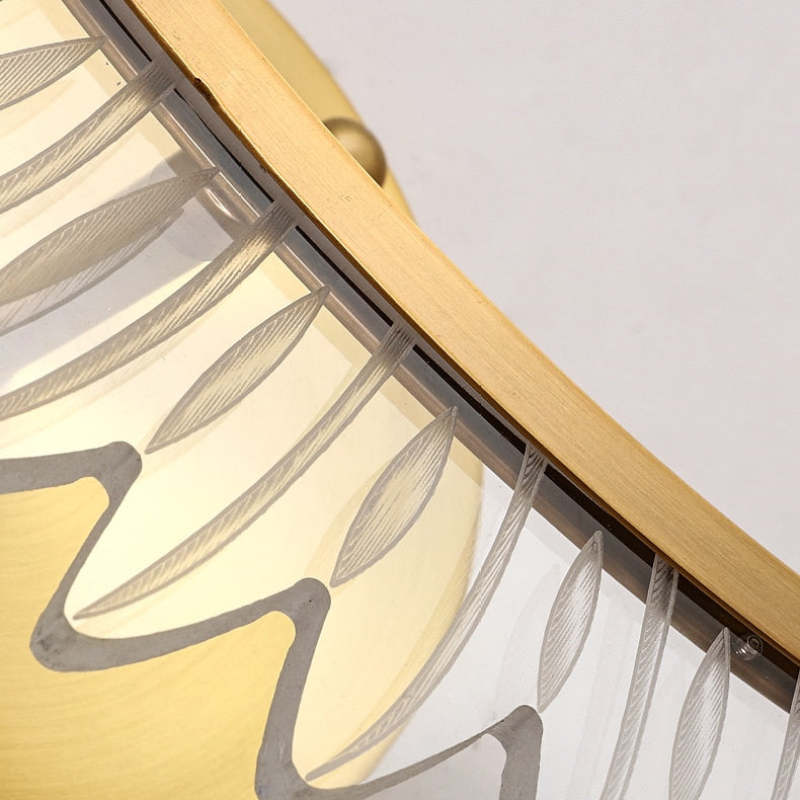Kristy Moderne Wandlamp Metaal/Acryl Gouden Vleugels Design Sconce Voor Slaap/Woonkamer