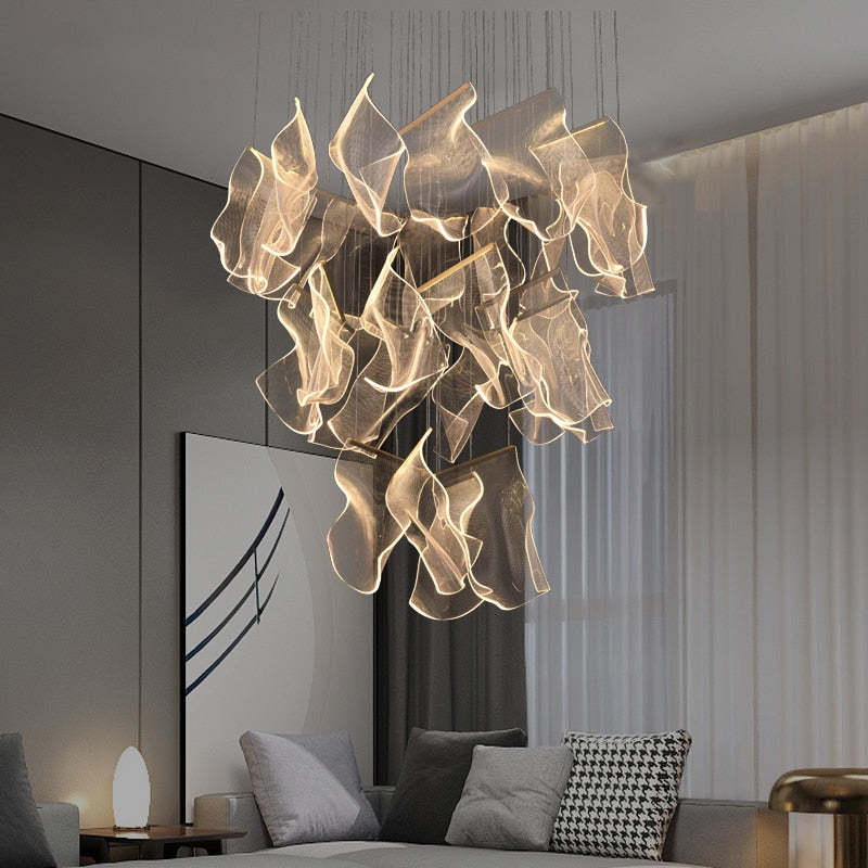 Marylin Retro LED Kroonluchter Ronde Metaal Slaapkamer Woonkamer