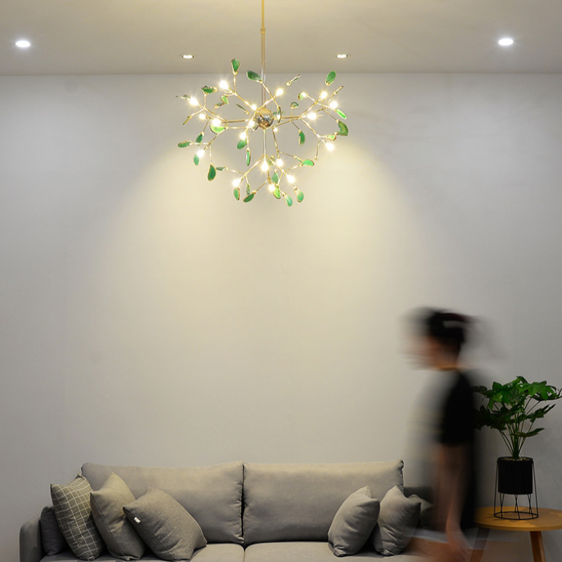 Javon Nordic Agaat Creatieve Kleurrijke Kroonluchter Slaapkamer/Woonkamer