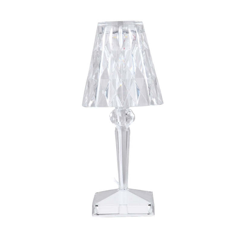 Kristy Moderne LED Tafellamp Acryl Transparant Woonkamer/Slaapkamer