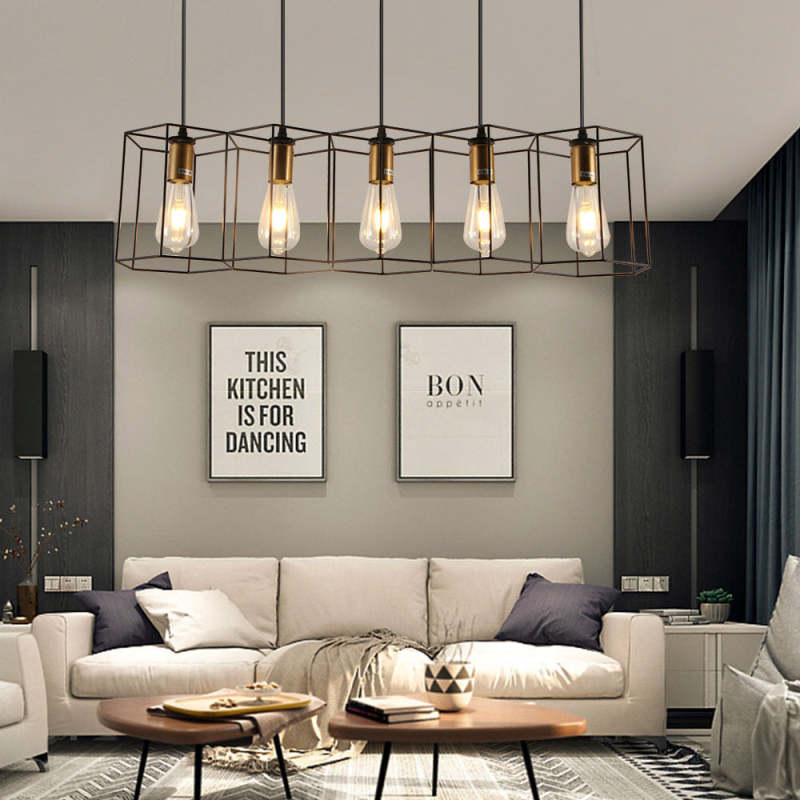 Orsini Vintage Design LED Hanglampen Metaal Eetkamer Slaapkamer
