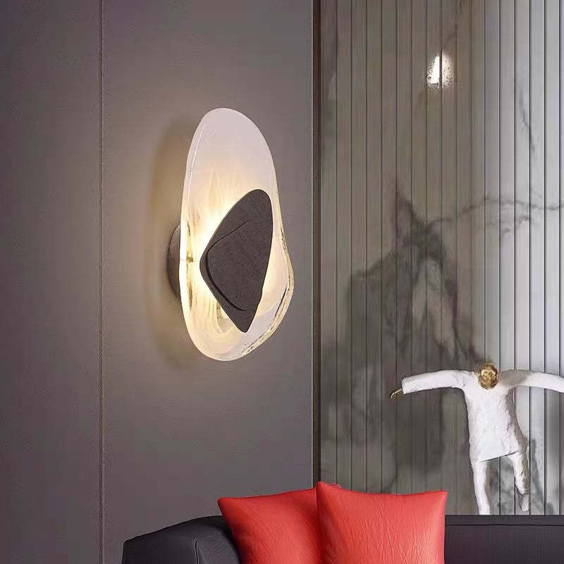 Jade Design Kleine LED Wandlampen Zwart Goud Metaal Slaapkamer