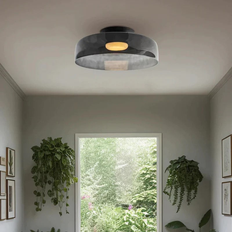 Morandi Moderne Creatieve Glas Plafondlamp Woonkamer