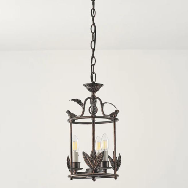 Valerio Vintage Metaal Bronzen Goud Hanglampen Eetkamer Slaapkamer
