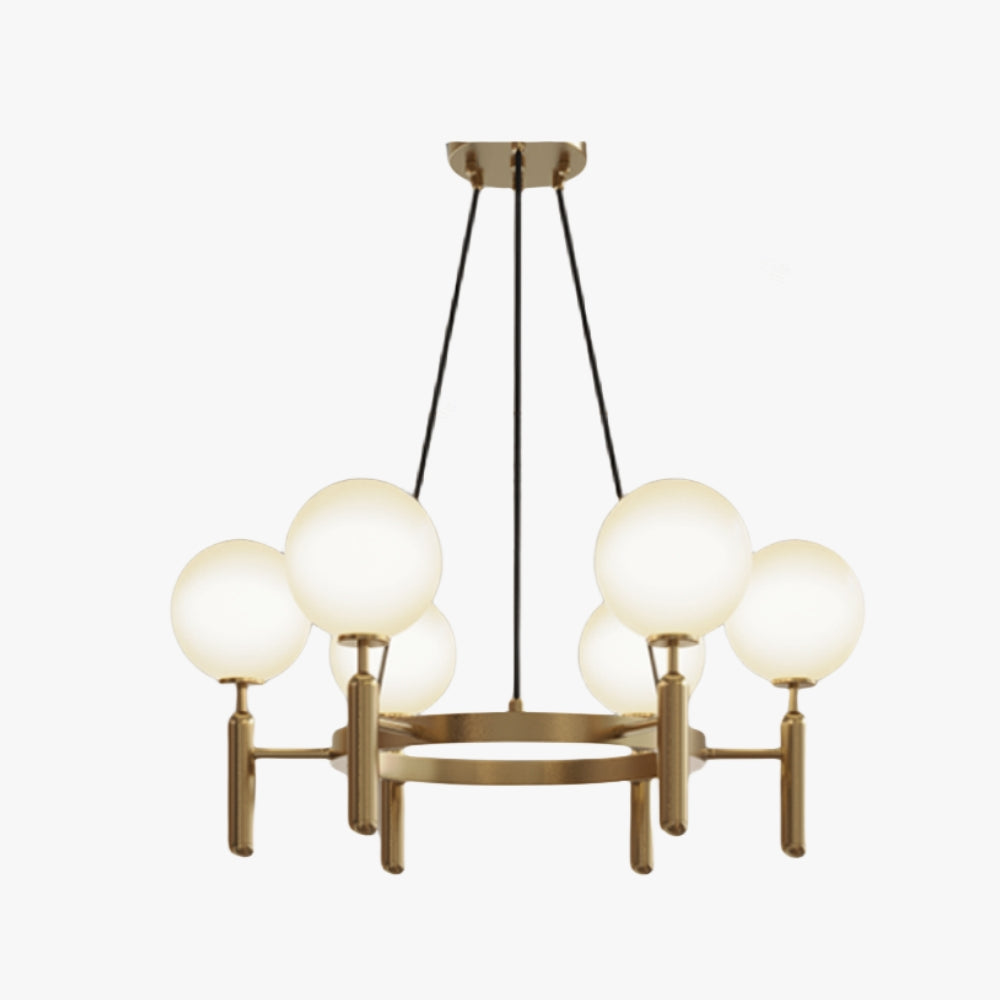 Marilyn Moderne Design LED Kroonluchters Gouden Metaal Woonkamer