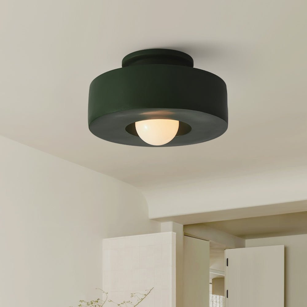 Morandi Noords Macaron Inbouwmontage Plafondlamp Hars Slaapkamer