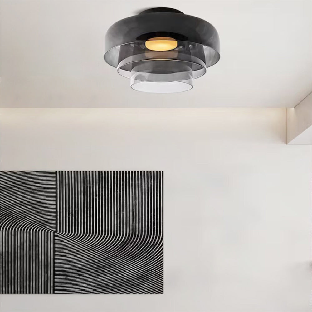 Morandi Moderne Creatieve Glas Plafondlamp Woonkamer