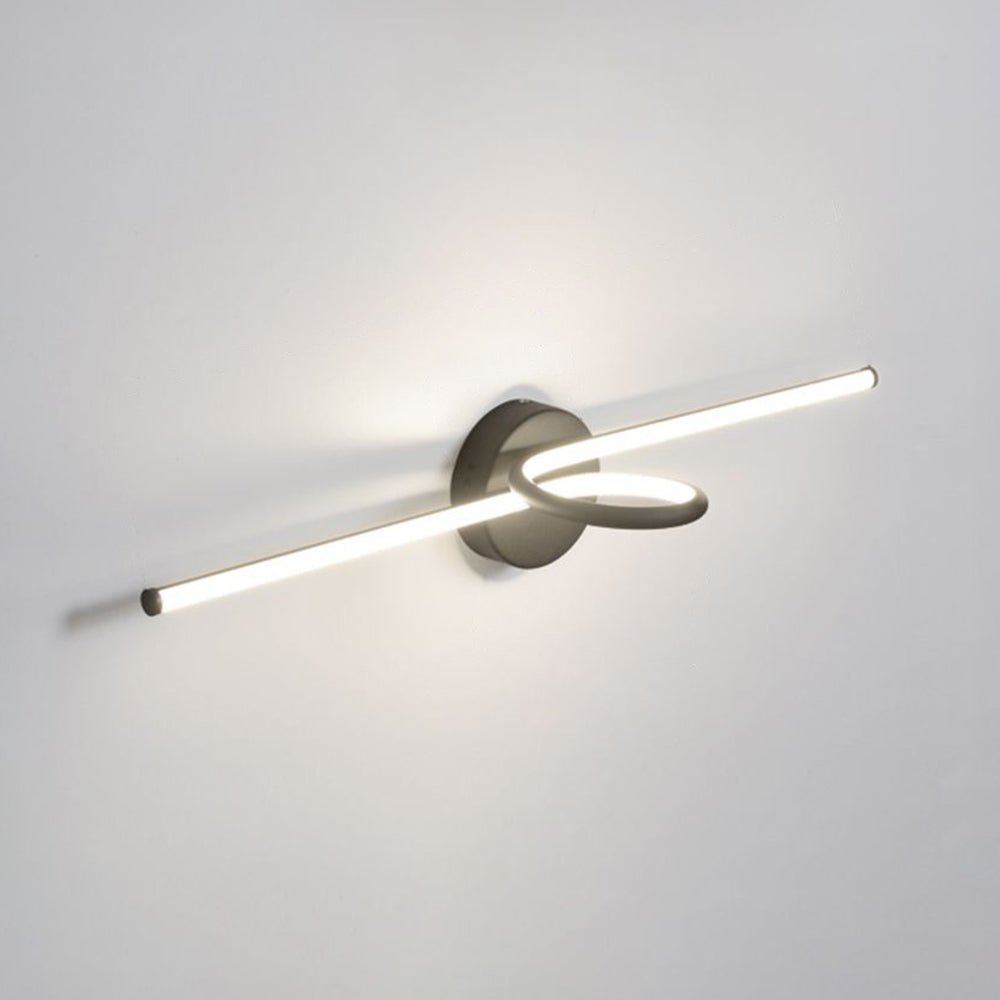 Leigh Badkamer Wandlamp Zwart Wit Metaal Silicagel Woonkamer Slaapkamer