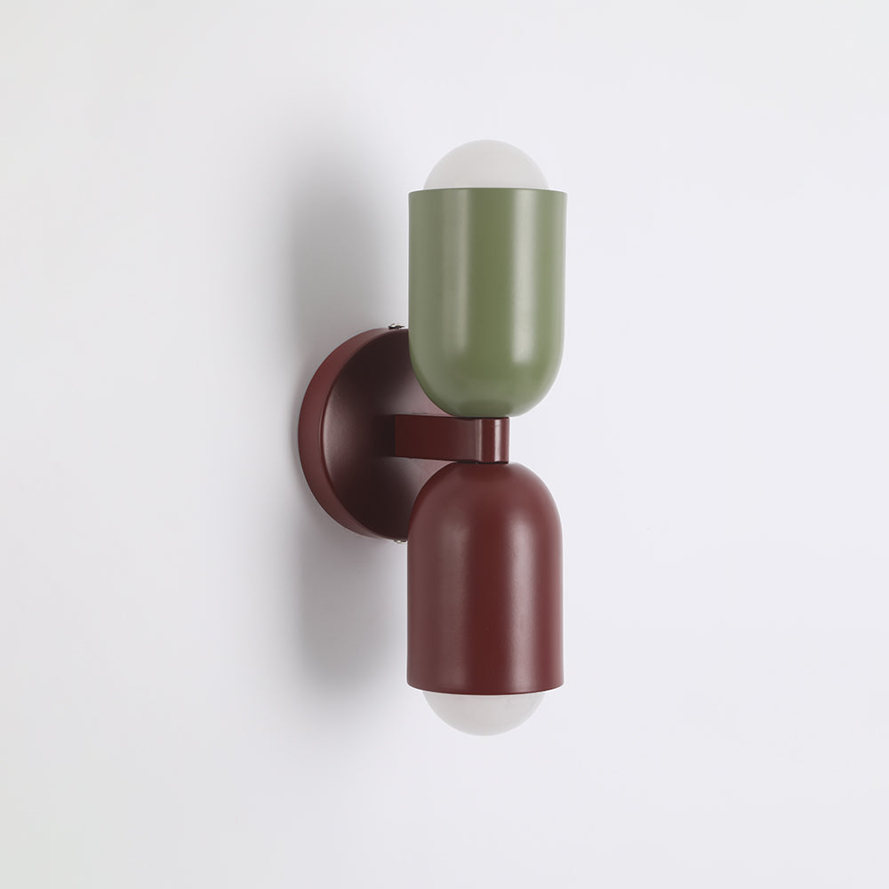 Morandi Design LED Wandlamp Metaal Groen/Roze/Rood Slaap/Eet/Woonkamer