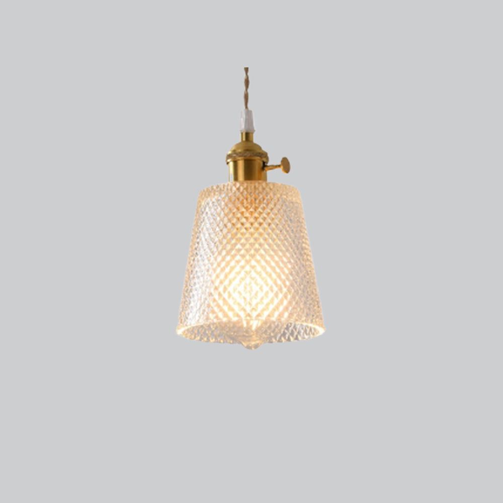 Hailie Vintage Art LED Hanglamp Metaal Glas Slaapkamer Woonkamer