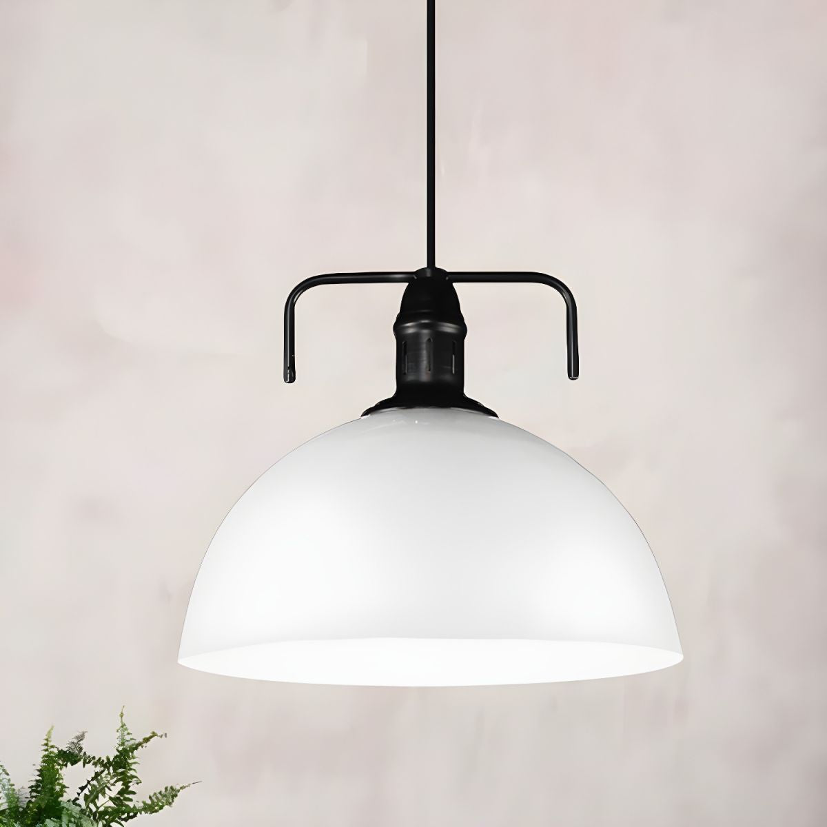 Morandi Design LED Hanglamp Zwart Metaal Slaapkamer Woonkamer